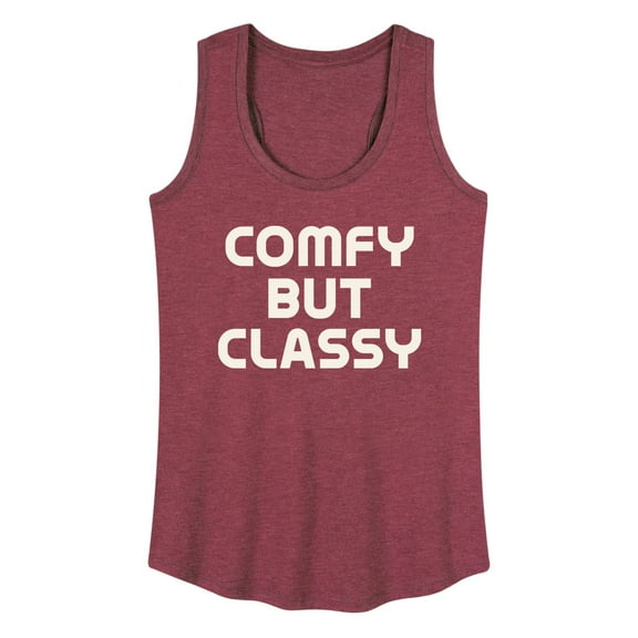 Instant Message - Comfy But Classy - Women's Racerback Tank Top