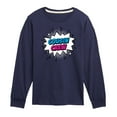 thumbnail image 1 of Instant Message - Comic Cousin Crew - Toddler & Youth Long Sleeve Graphic T-Shirt, 1 of 6