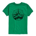 thumbnail image 1 of Instant Message - Compass Nature Scene - Youth Short Sleeve Graphic T-Shirt, 1 of 5