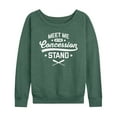 thumbnail image 1 of Instant Message - Concession Stand - Women's Lightweight French Terry Long Sleeve Shirt, 1 of 6