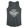 thumbnail image 1 of Instant Message - Concession Stand - Women's Racerback Tank Top, 1 of 6