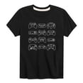 thumbnail image 1 of Instant Message - Controller Grid - Youth Short Sleeve Graphic T-shirt, 1 of 5