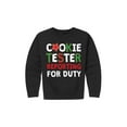 thumbnail image 1 of Instant Message - Cookie Tester Reporting For Duty - Youth Crew Fleece, 1 of 6