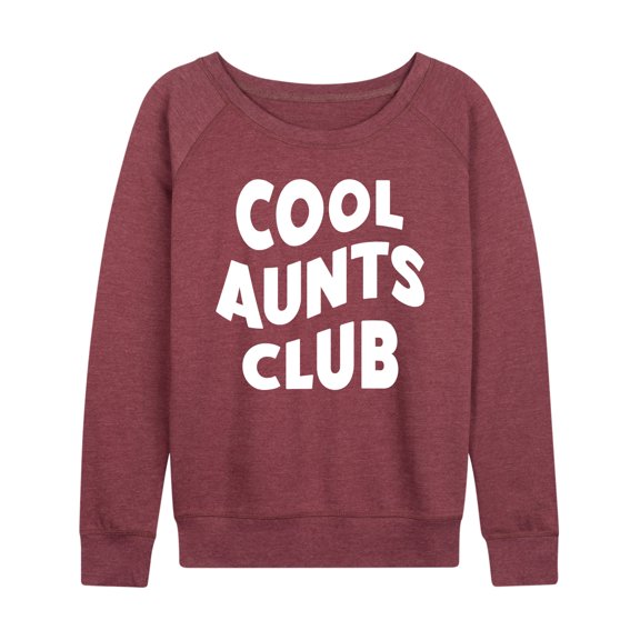 Instant Message - Cool Aunts Club  - Women's Lightweight French Terry Long Sleeve Shirt