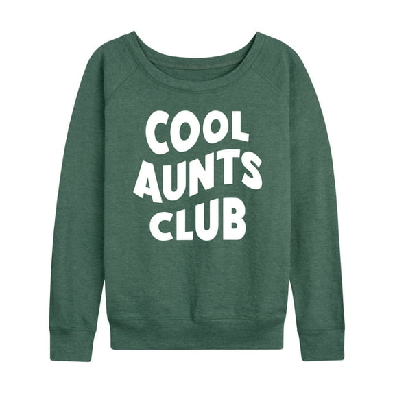 Instant Message - Cool Aunts Club  - Women's Lightweight French Terry Long Sleeve Shirt