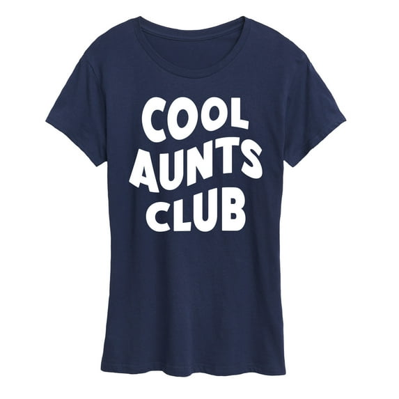 Instant Message - Cool Aunts Club - Women's Short Sleeve Graphic T-Shirt