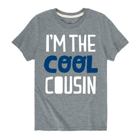Instant Message - Cool Cousin - Toddler And Youth Short Sleeve Graphic T-Shirt