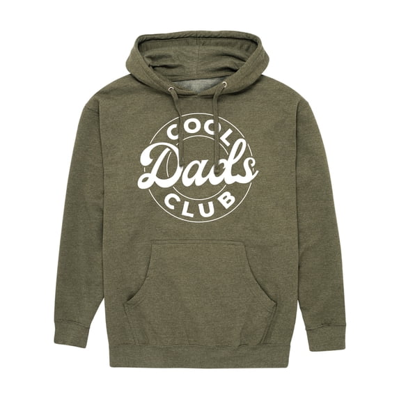 Instant Message - Cool Dads Club - Men's Pullover Hooded Fleece Sweatshirt