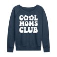 thumbnail image 1 of Instant Message - Cool Moms Club - Women's Lightweight French Terry Long Sleeve Shirt, 1 of 6