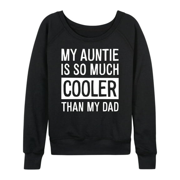 Instant Message - Cooler Than My Dad - Women's Lightweight French Terry Long Sleeve Shirt