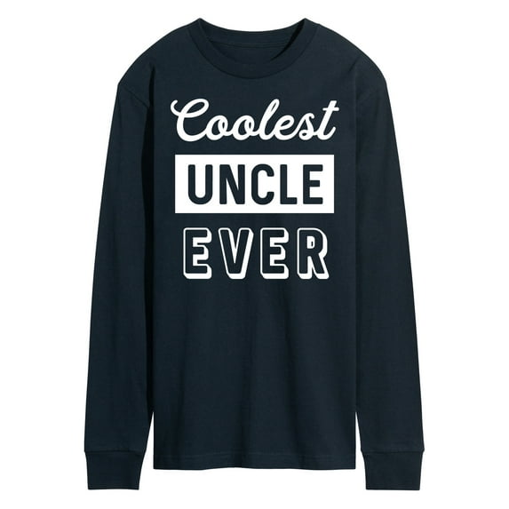 Instant Message - Coolest Uncle Ever - Men's Long Sleeve T-Shirt