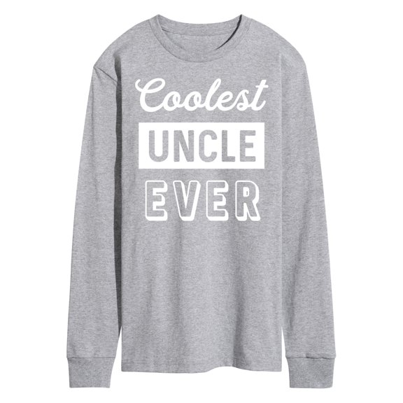 Instant Message - Coolest Uncle Ever - Men's Long Sleeve T-Shirt