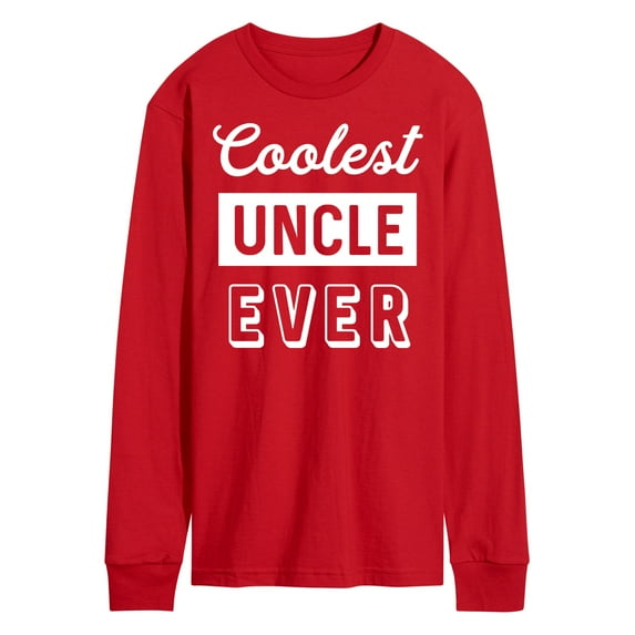 Instant Message - Coolest Uncle Ever - Men's Long Sleeve T-Shirt