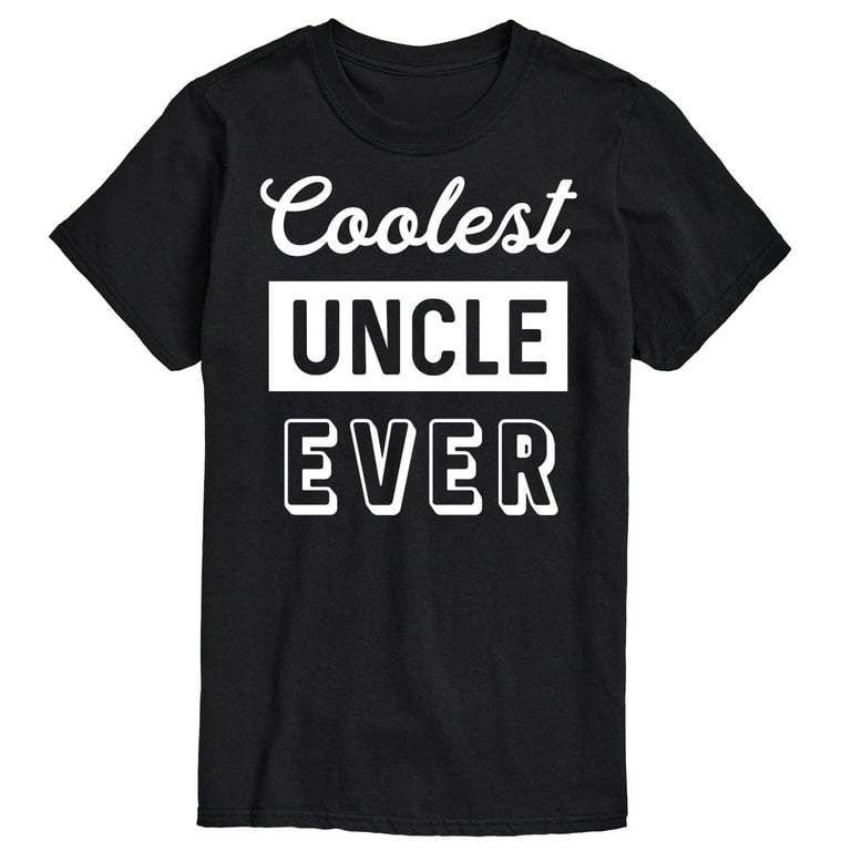 Instant Message Coolest Uncle Ever Men s Short Sleeve Graphic T Shirt