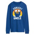 thumbnail image 1 of Instant Message - Coolest Uncle - Men's Long Sleeve T-Shirt, 1 of 6