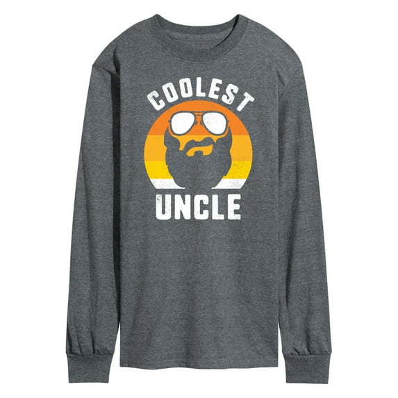 Instant Message - Coolest Uncle - Men's Long Sleeve T-Shirt