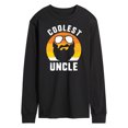 thumbnail image 1 of Instant Message - Coolest Uncle - Men's Long Sleeve T-Shirt, 1 of 6