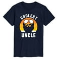 thumbnail image 1 of Instant Message - Coolest Uncle - Men's Short Sleeve Graphic T-Shirt, 1 of 6