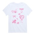 thumbnail image 1 of Instant Message - Coquette Animals Short Sleeve Graphic T-Shirt, 1 of 6