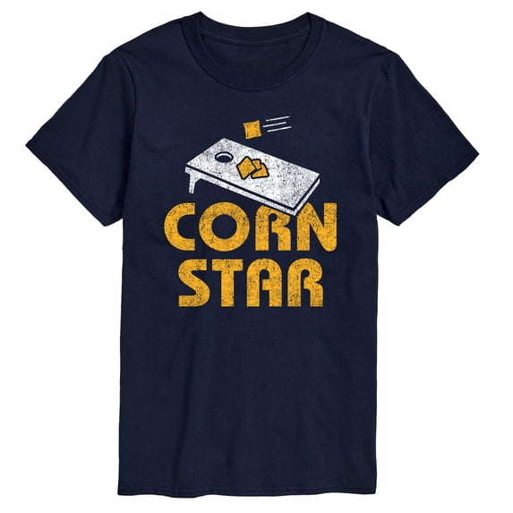 Instant Message - Corn Star Short Sleeve Graphic T-Shirt