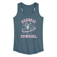 thumbnail image 1 of Instant Message - Cosmic Cowgirl Stars - Women's Racerback Tank Top, 1 of 6