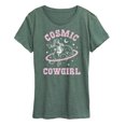 thumbnail image 1 of Instant Message - Cosmic Cowgirl Stars - Women's Short Sleeve Graphic T-Shirt, 1 of 6