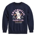 thumbnail image 1 of Instant Message - Cottontail Candy Co. - Toddler & Youth Crewneck Fleece Sweatshirt, 1 of 6