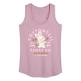 thumbnail image 1 of Instant Message - Cottontail Candy Company - Women's Racerback Tank Top, 1 of 6