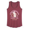 thumbnail image 1 of Instant Message - Cottontail Candy Company - Women's Racerback Tank Top, 1 of 6