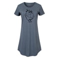 thumbnail image 1 of Instant Message - Country Casuals - Chicken w/ Flowers - Women's Any Way Dress, 1 of 6
