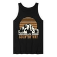 thumbnail image 1 of Instant Message - Country Way - Men's Jersey Tank Top, 1 of 6