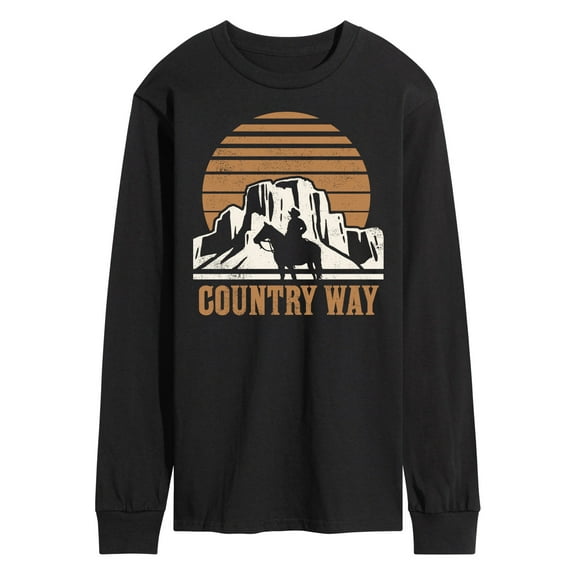 Instant Message - Country Way - Men's Long Sleeve T-Shirt
