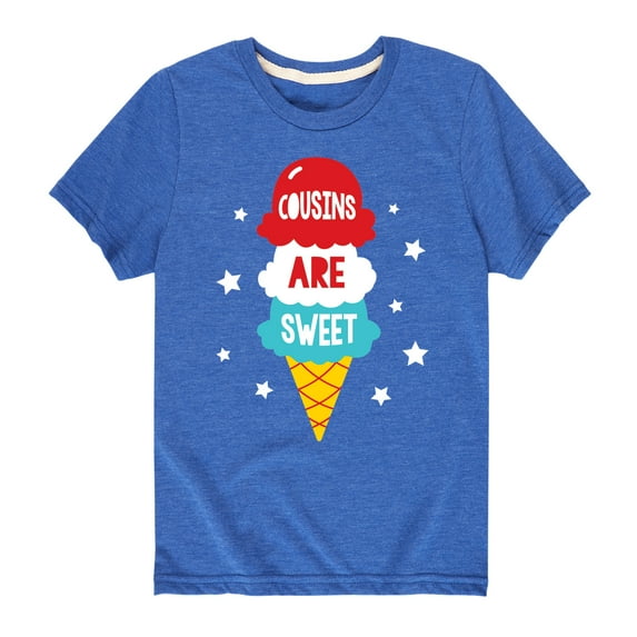 Instant Message - Cousin Are Sweet - Toddler And Youth Short Sleeve Graphic T-Shirt