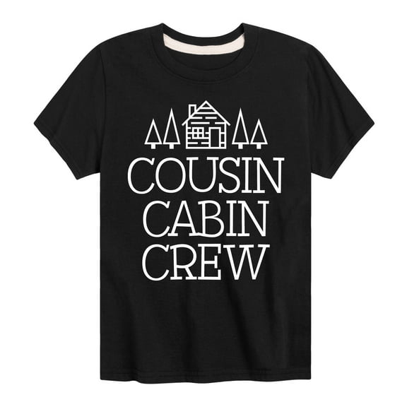 Instant Message - Cousin Cabin Crew - Vacation - Toddler & Youth Short Sleeve Graphic T-Shirt