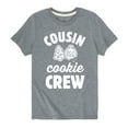 thumbnail image 1 of Instant Message - Cousin Cookie Crew - Toddler And Youth Short Sleeve Graphic T-Shirt, 1 of 5