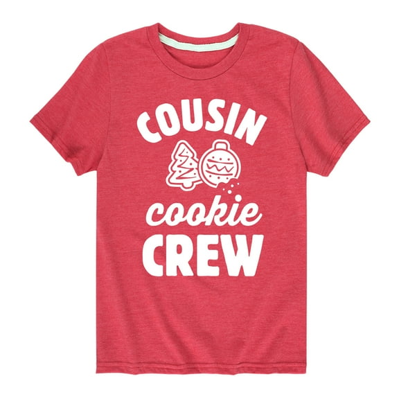 Instant Message - Cousin Cookie Crew - Toddler And Youth Short Sleeve Graphic T-Shirt