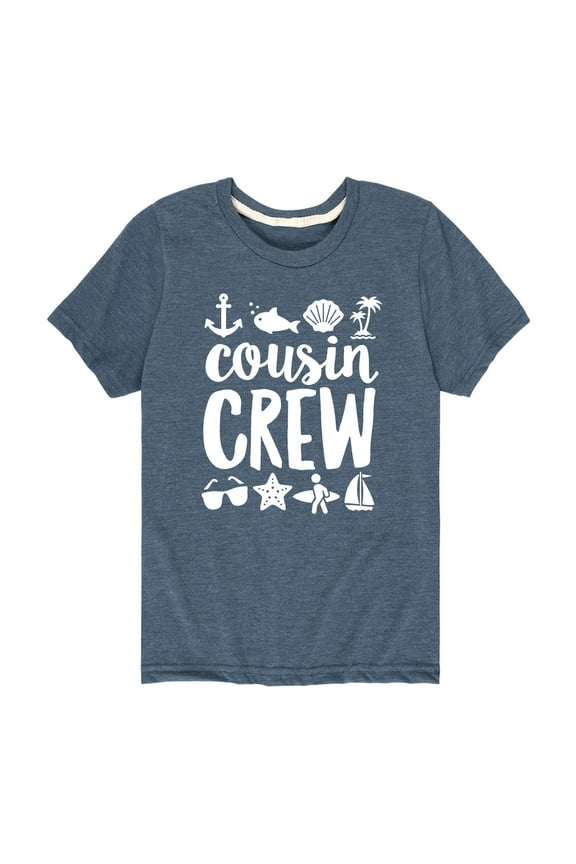 - Cousin Crew Beach - Toddler And Youth Short Sleeve Graphic T-Shirt