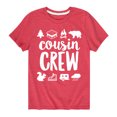 thumbnail image 1 of Instant Message - Cousin Crew Camp Design - Toddler And Youth Short Sleeve Graphic T-Shirt, 1 of 5