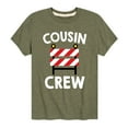 thumbnail image 1 of Instant Message - Cousin Crew Construction - Toddler And Youth Short Sleeve Graphic T-Shirt, 1 of 5