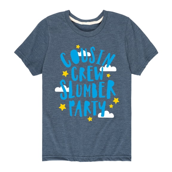 Instant Message - Cousin Crew Slumber Party - Toddler And Youth Short Sleeve Graphic T-Shirt