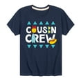 thumbnail image 1 of Instant Message - Cousin Crew Summer Design - Toddler And Youth Short Sleeve Graphic T-Shirt, 1 of 5