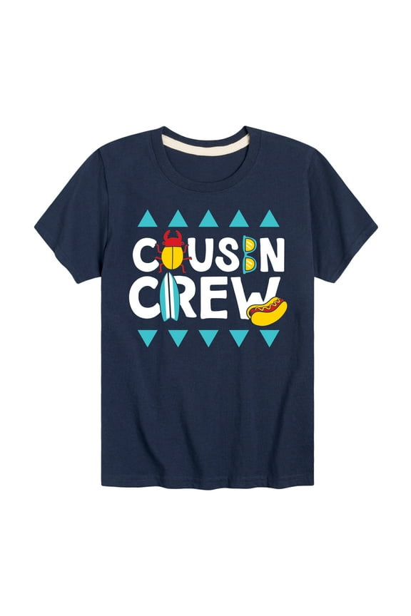 - Cousin Crew Summer Design - Toddler And Youth Short Sleeve Graphic T-Shirt