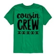 thumbnail image 1 of Instant Message - Cousin Crew - Toddler And Youth Short Sleeve Graphic T-Shirt, 1 of 6