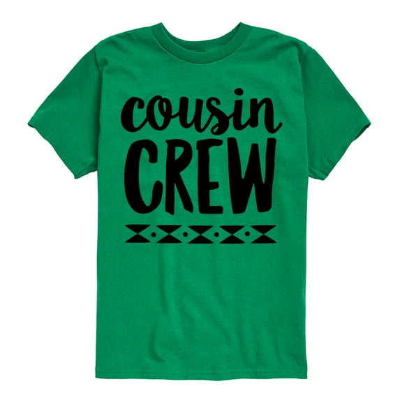 Instant Message - Cousin Crew - Toddler And Youth Short Sleeve Graphic T-Shirt