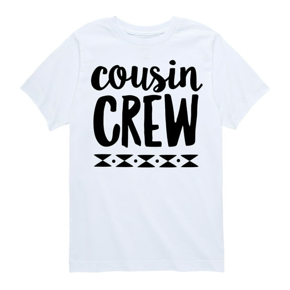 Instant Message - Cousin Crew - Toddler And Youth Short Sleeve Graphic T-Shirt