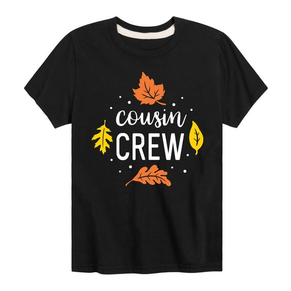 Instant Message - Cousin Crew - Toddler And Youth Short Sleeve Graphic T-Shirt