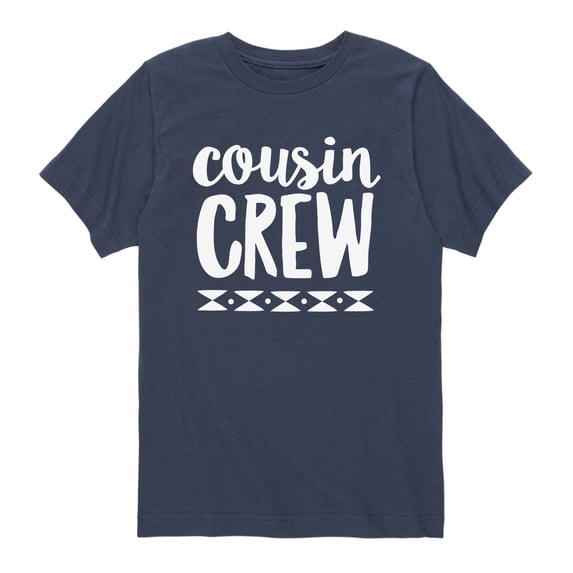 Instant Message - Cousin Crew - Toddler And Youth Short Sleeve Graphic T-Shirt