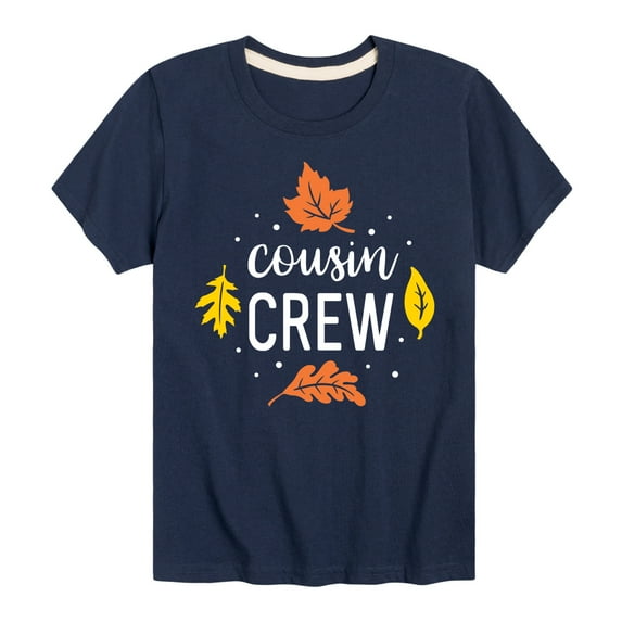 Instant Message - Cousin Crew - Toddler And Youth Short Sleeve Graphic T-Shirt