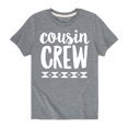 thumbnail image 1 of Instant Message - Cousin Crew Wt - Toddler And Youth Short Sleeve Graphic T-Shirt, 1 of 5