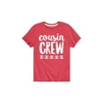 thumbnail image 1 of Instant Message - Cousin Crew Wt - Youth Short Sleeve Tee, 1 of 6